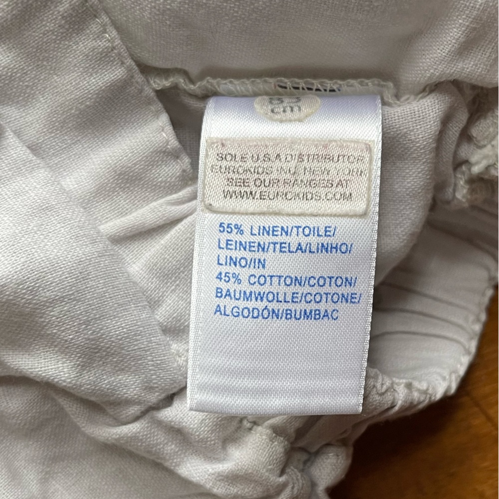 Emile et Rose Baby Linen shirt short and vest sweater  18 mos - Picture 4 of 7